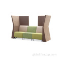 Soundproof Office Booth New Design Fabric soundproof Private Booth Seating Sofa Manufactory